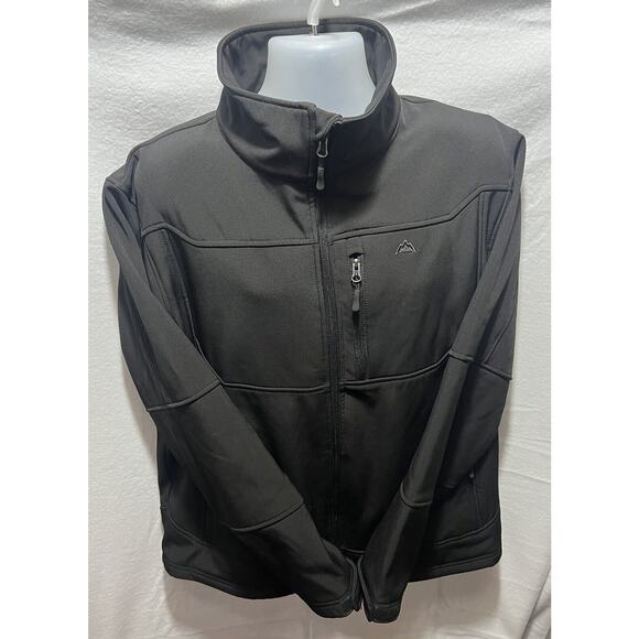 Snozu mens jacket, fleece lined‎ , Large, Color Black, Inside Pockets - Picture 1 of 13
